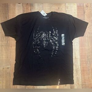MARVEL SPIDERMAN 2 VENOM GLOSS LOGO MENS SHORT SLEEVE T-SHIRT SIZE XXL NWT